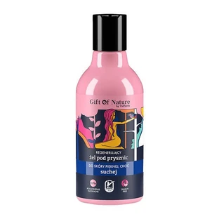 Gift of Nature by VisPlantis, regenerating shower gel for dry skin, 300 ml