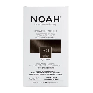 NOAH, teinture pour cheveux, 5.0 Light Brown, 140 ml