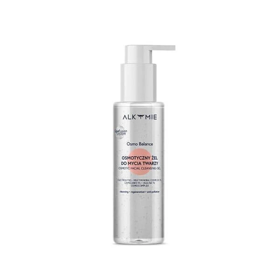 Alkmie Osmo Balance, gel nettoyant osmotique pour le visage, 100 ml
