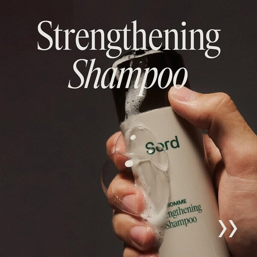 Sord Strengthening Shampoo, strengthening shampoo for men, 200 ml