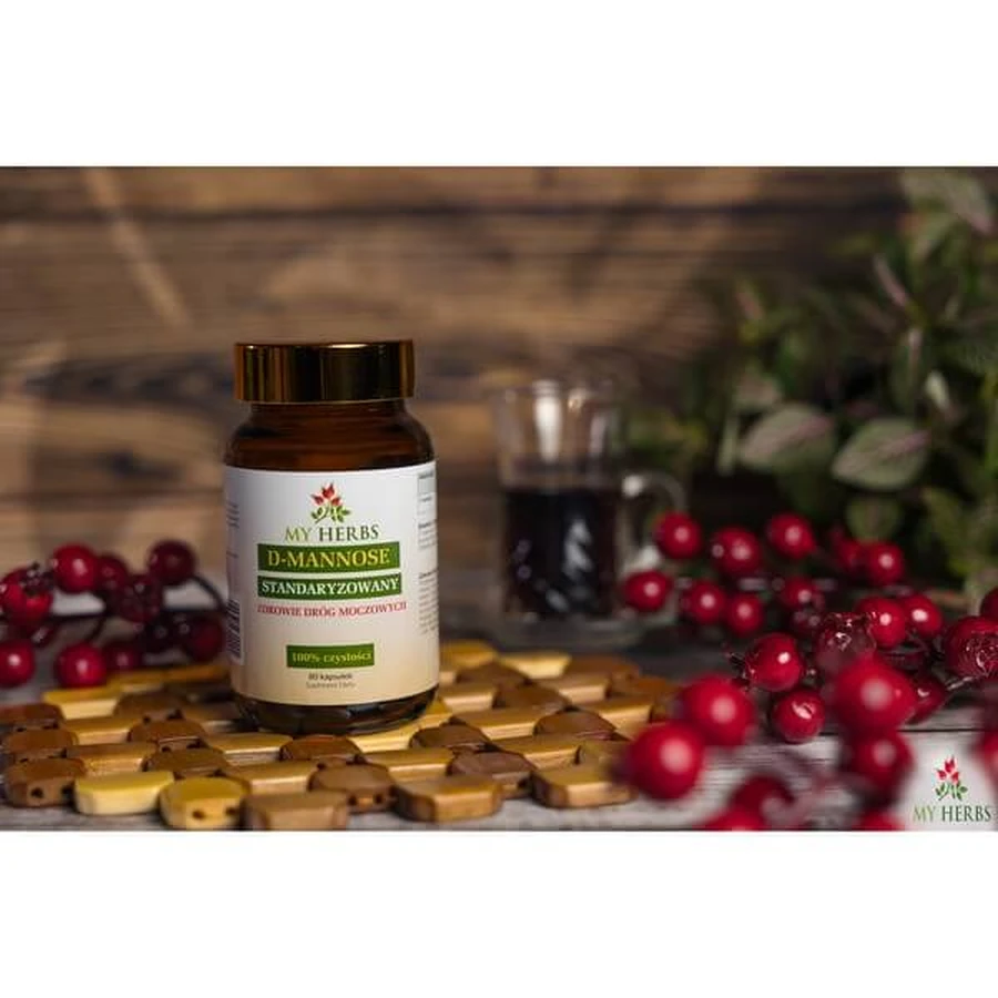 Bio Herbs, D-manosa, cápsulas, 80 uds.