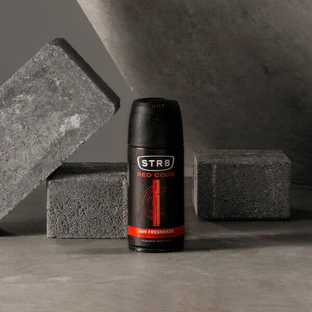 STR8 Red Code, desodorante masculino en spray, 150 ml