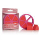 Make-up sponge set red-pink, 6 pieces, Pokhara