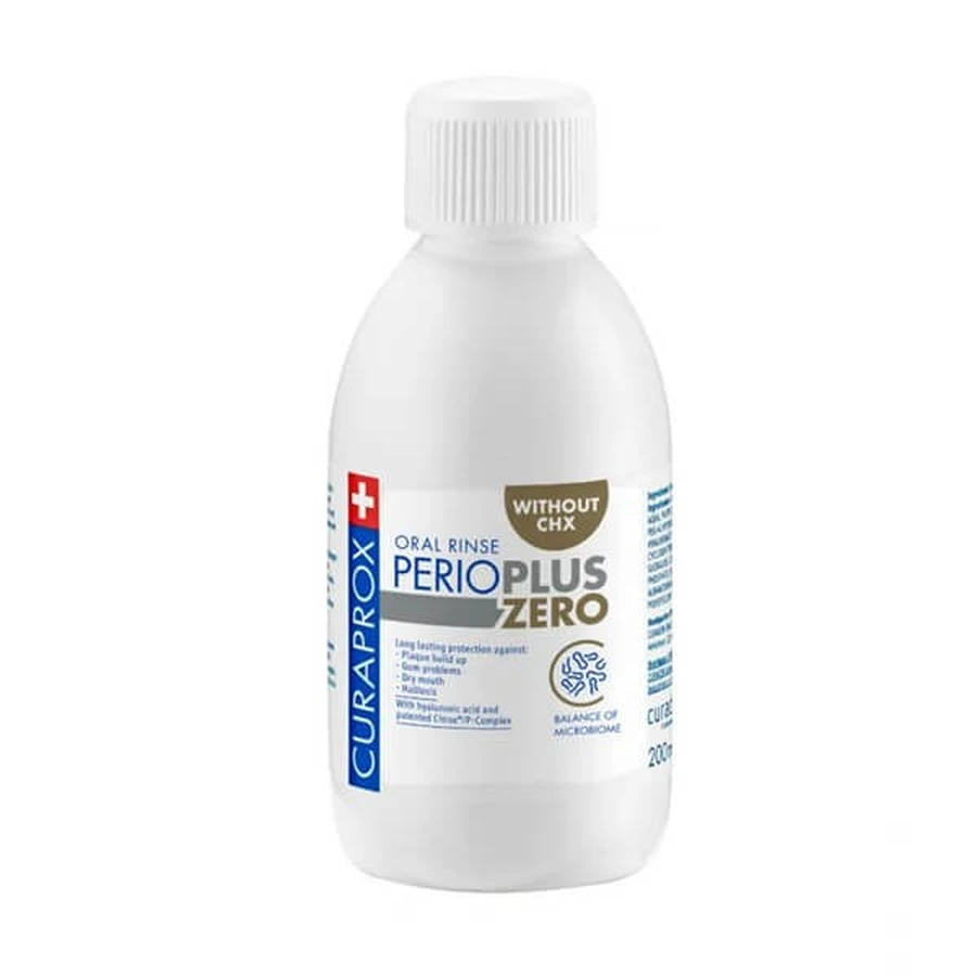 Curaprox, Perio Plus Zero, bain de bouche, 200 ml