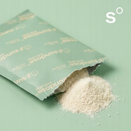 Sundose Everyday For Skin Anti-Aging, powder sachets, apple-lime flavor, 30 pcs.