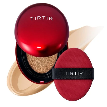 Tirtir, Mask Fit Red Cushion Mini, imprimación facial, 27N Camel, 4,5 g