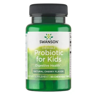 Swanson Probiotic for Kids, sabor cereza, 60 uds.