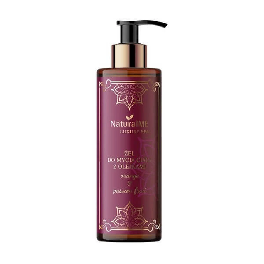 NaturalME Luxury SPA, gel lavant pour le corps, orange &amp ; fruit de la passion, 250 ml