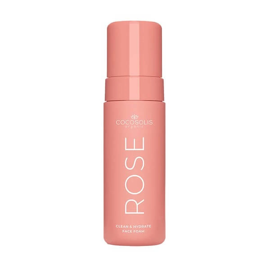Cocosolis Rose, Rosen-Gesichtsreinigungsschaum, 150 ml