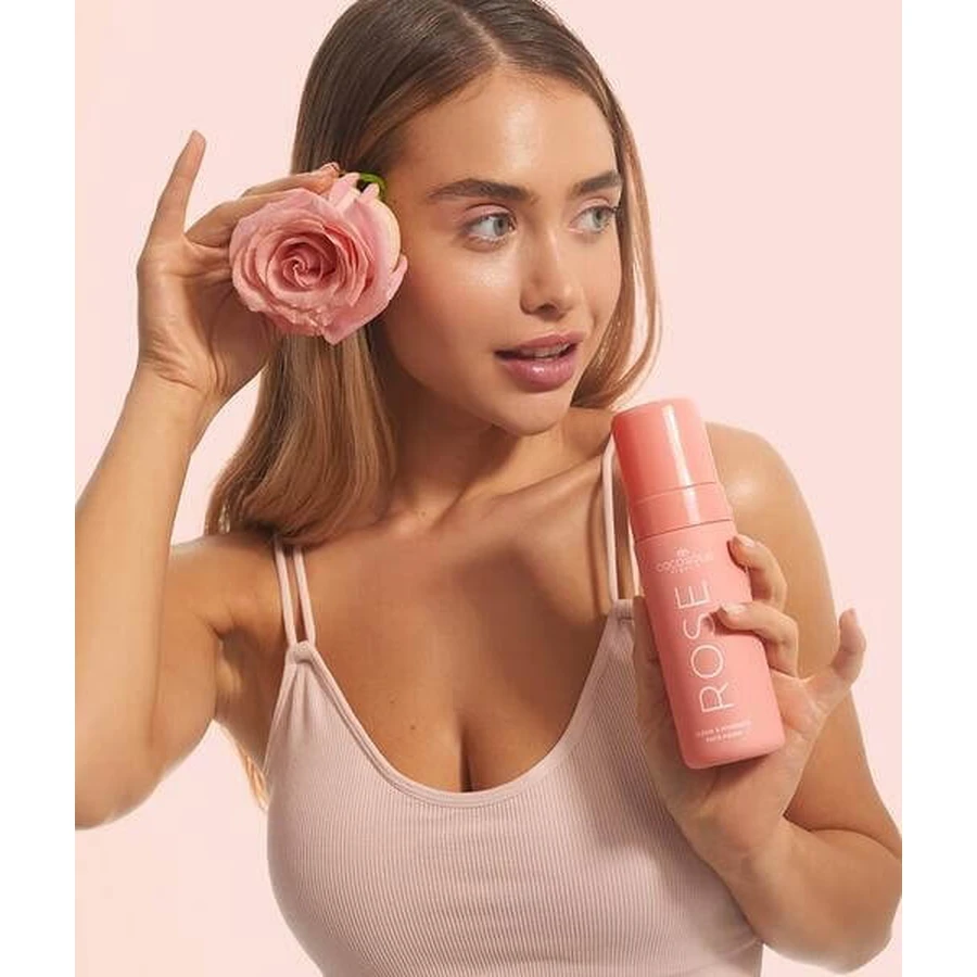 Cocosolis Rose, Rosen-Gesichtsreinigungsschaum, 150 ml