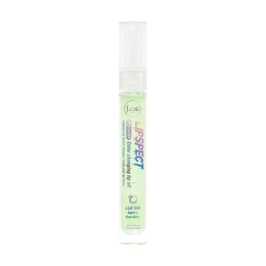 J.Cat Beauty Lipspect Lip Switch Color Changing Lip Oil, 104 Appley Ever After, 3.5 ml.