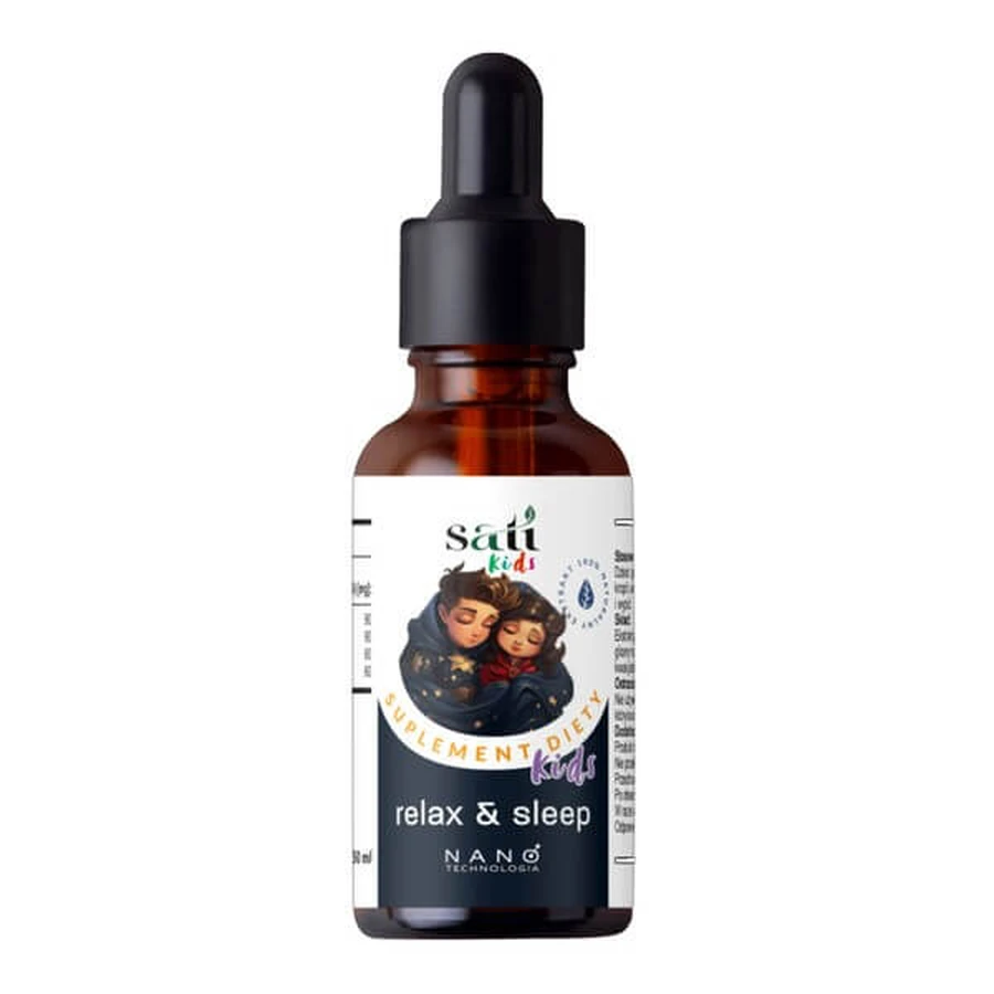 Sati Kids, Relax &amp; Sleep, drops, 50 ml.