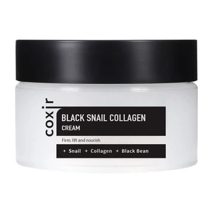 Coxir Black Snail Collagen Cream, voedende anti-rimpelcrème, 30 ml