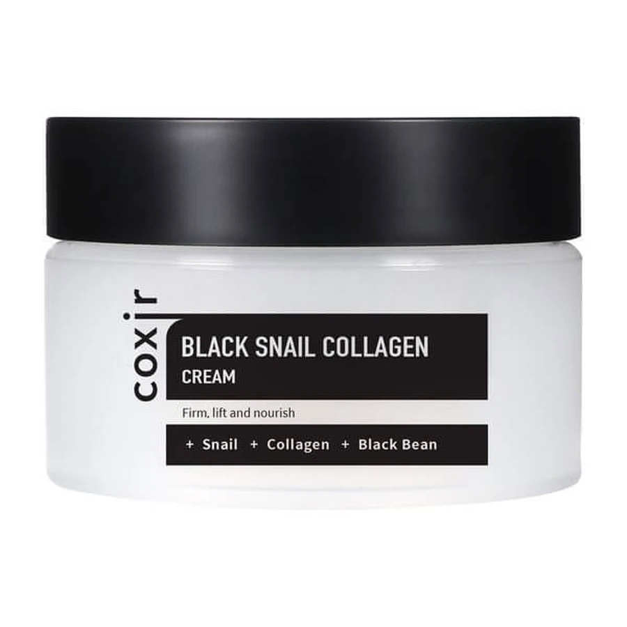 Coxir Black Snail Collagen Cream, voedende anti-rimpelcrème, 30 ml