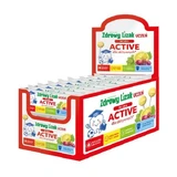 Healthy Lollipop Student Active, zuckerfrei, Trauben- und Zitronengeschmack, Display, 40 Stück.