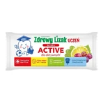 Healthy Lollipop Student Active, sugar-free, grape and lemon flavor, display, 40 pcs.