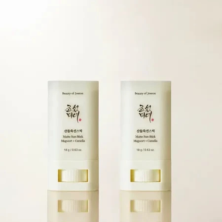 Beauty of Joseon Matte Sun Stick SPF 50+ PA++++, barra solar matificante con ajenjo y té verde, 18 g