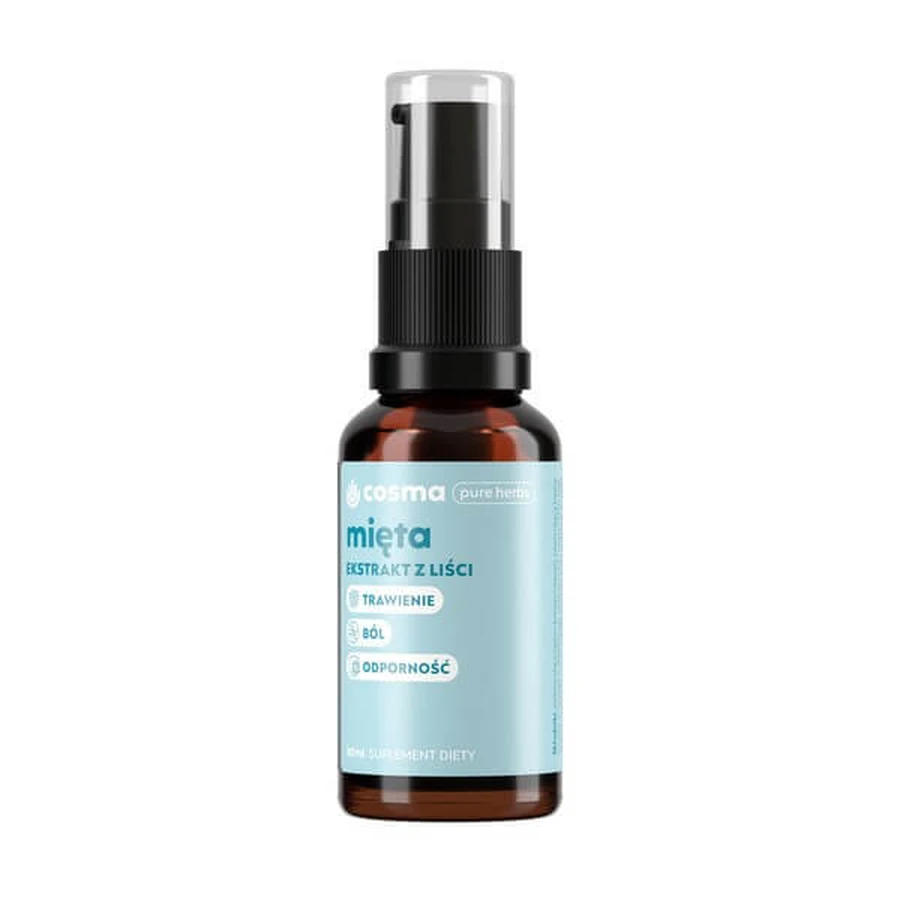 Cosma Pure Herbs Mint, liquide, 30 ml