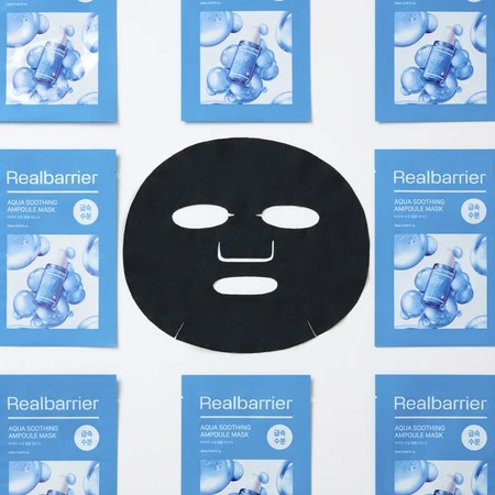 Real Barrier Aqua, beruhigende Masken-Ampulle, 10 x 28 ml