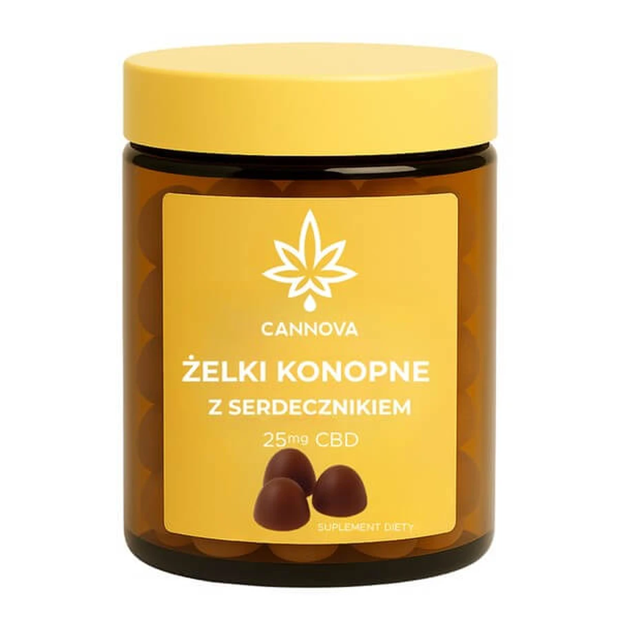 Cannova Hennep Jelly met Cordial, jelly beans, 60 stuks.