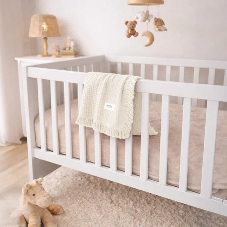 Lionelo Muslin Blanket, Säuglings-Musselin-Decke, Natural Cream, 1 Stk.