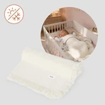 Lionelo Muslin Blanket, Säuglings-Musselin-Decke, Natural Cream, 1 Stk.