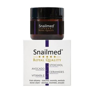 Snailmed, reparierende Halscreme mit Stoechiol, Ceramiden, Avocadoöl und Vitamin E, 60 ml