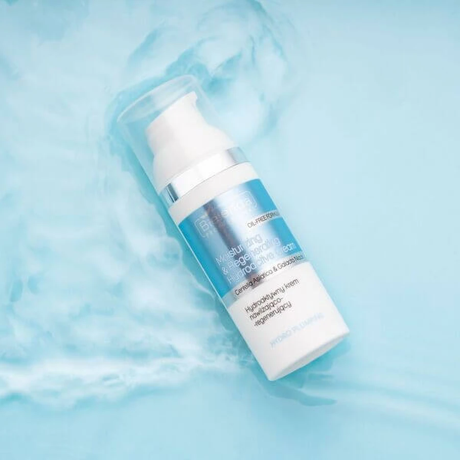 Bielenda Hydro Plumping, hydroaktive feuchtigkeitsspendende und regenerierende Creme, 50 ml