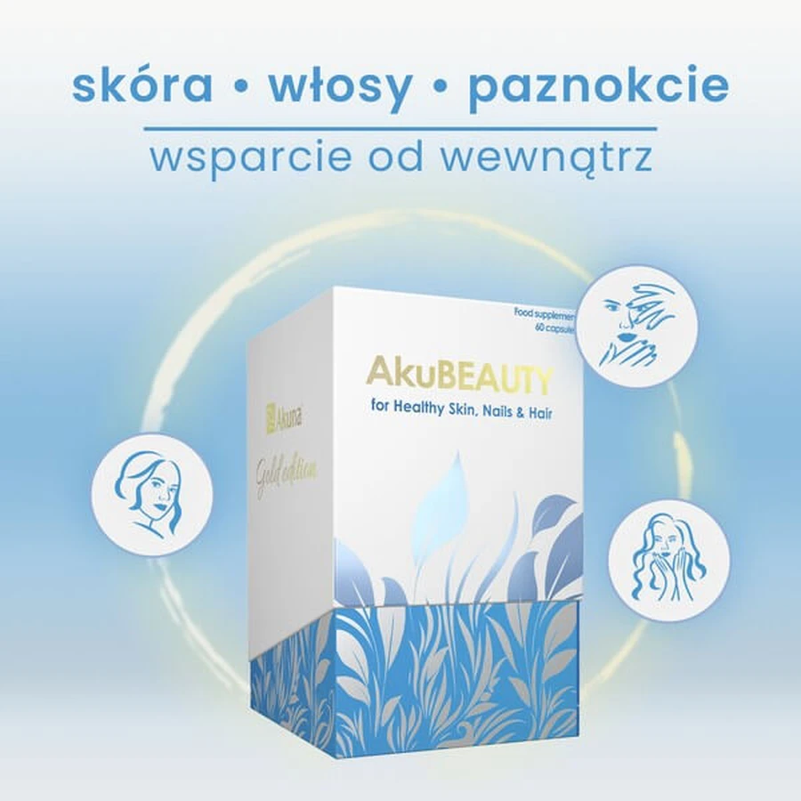 Akuna AkuBeauty, Kapseln, 60 Stück.