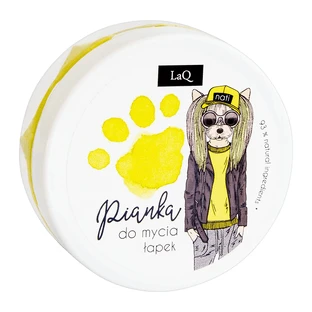 LaQ, Paw Paw Wash Foam, geel, 50 ml