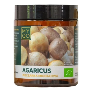 MYQO BIO Champignon Agaricus Almond, poudre, 100 g