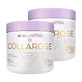 Set van 2x Allnutrition ALLDEYNN CollaRose, poeder, frambozen- en aardbeiensmaak, 150 g