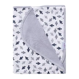 Babymatex, bamboo double-sided blanket 75x100 cm, gray arrows, 1 pc.