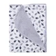 Babymatex, bamboo double-sided blanket 75x100 cm, gray arrows, 1 pc.
