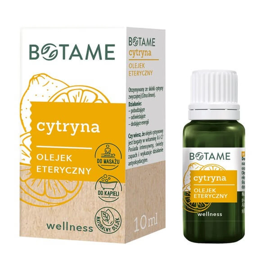 Botame, aceite esencial, limón, 10 ml