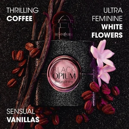 Yves Saint Laurent Black Opium, eau de parfum, spray, 50 ml