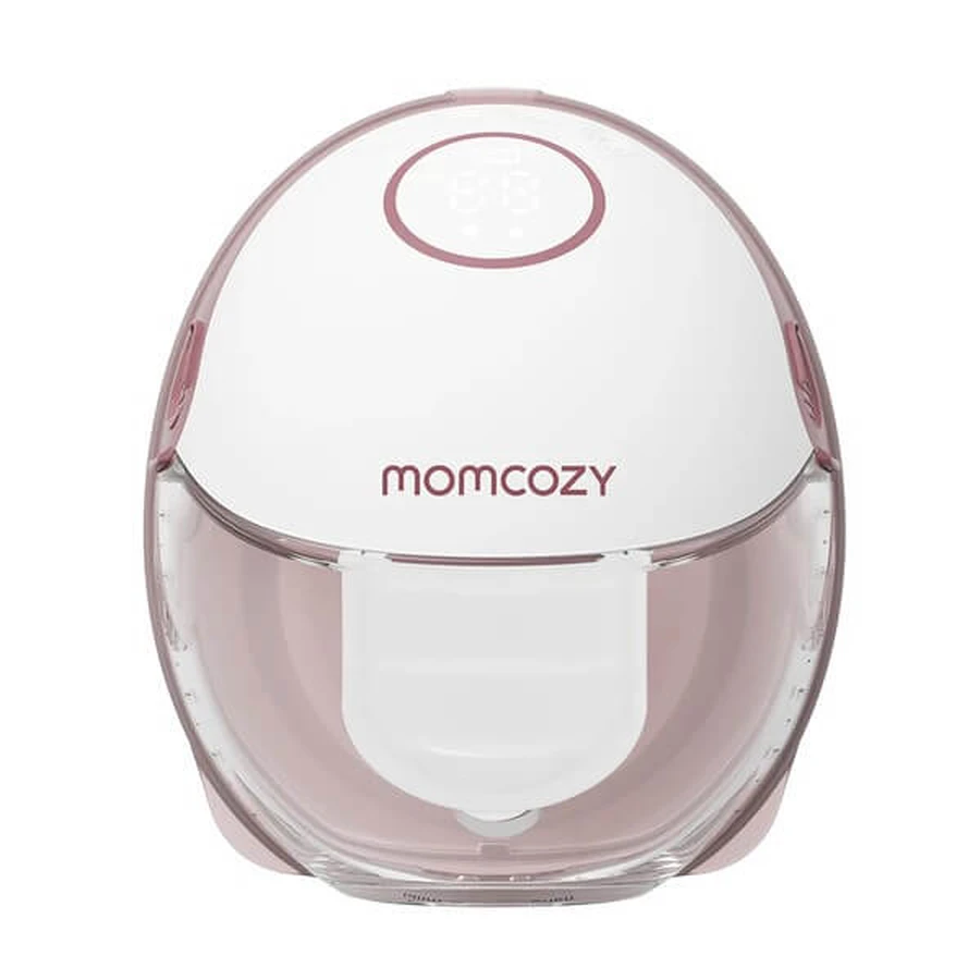 Momcozy M6, single breast pump, red color, 1 pc.