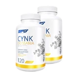 Set of 2 x SFD Zinc for sucking, tablets, 120 pcs.