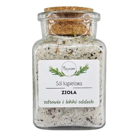 Mayram, sel de bain, Herbes, 170 g
