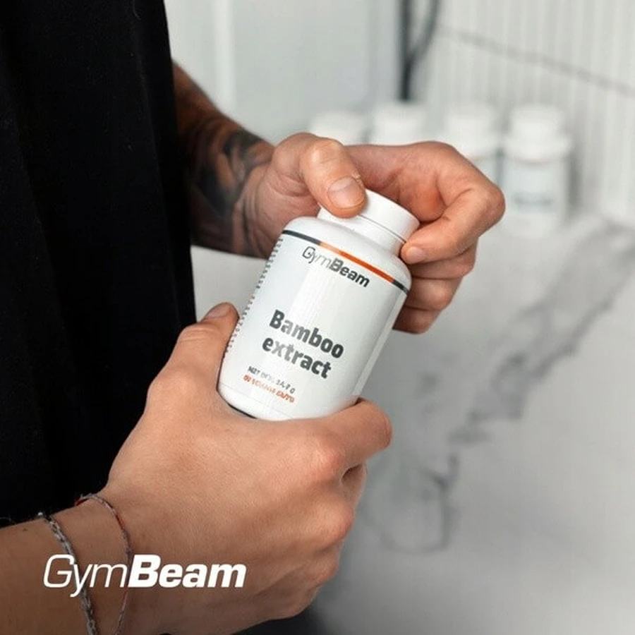 GymBeam Bamboo Extract, Kapseln, 60 Stück.