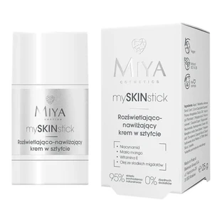 Miya Cosmetics mySKINstick, crema stick illuminante e idratante, 25 g