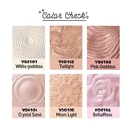 J.Cat Beauty, You Glow Girl, Iluminador al horno para rostro y cuerpo, 103 Pink Goddess, 8,5 g