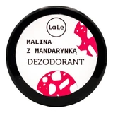 LaLe, deodorant in crème, framboos met mandarijn, 50 ml
