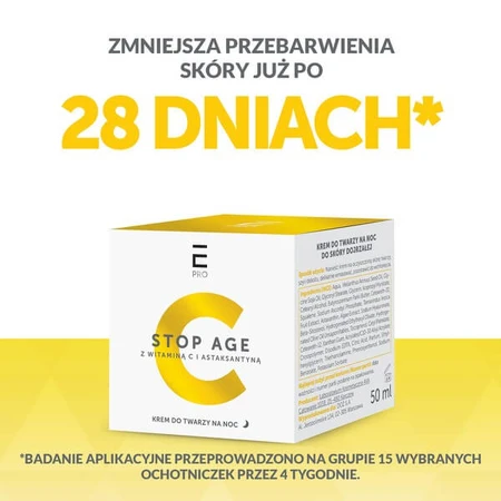 Enilome Pro Stop Age, night face cream, 50 ml