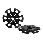 Spoket, cesta de nieve, placas de nieve intercambiables, 2 uds.