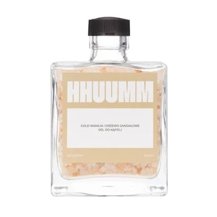 Hhuumm, Badesalz, Goldvanille und Sandelholz, 500 ml