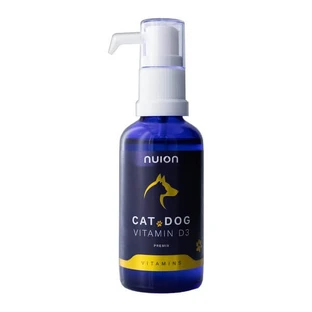 Nuion Cat & ; Dog Vitamin D3, gouttes, 50 ml.