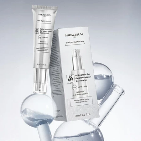 Miraculum Anti-Pigmentatie, actieve beschermende dagcrème SPF 50, 50 ml