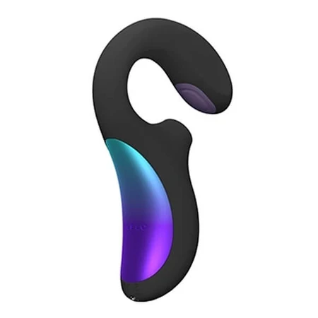 Lelo Enigma Double Sonic Stormy Black, vibrateur double sonique, 1 pc.