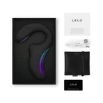 Lelo Enigma Double Sonic Stormy Black, vibrateur double sonique, 1 pc.